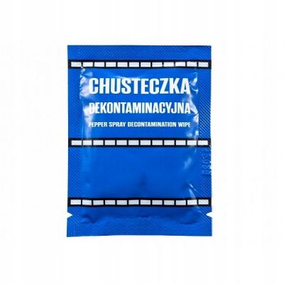 Pepper spray neutralization wipe, height: