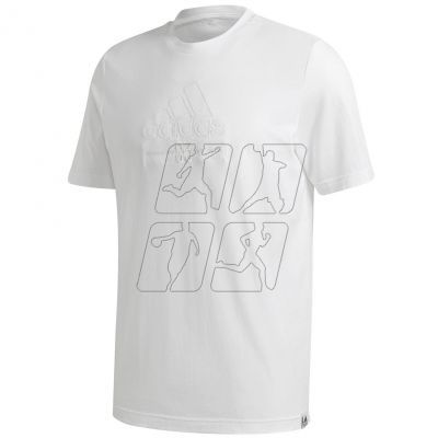 T-shirt adidas M BB T GD3844