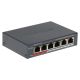POE SWITCH DS-3E0106P-E/M(B) 4-PORT Hikvision