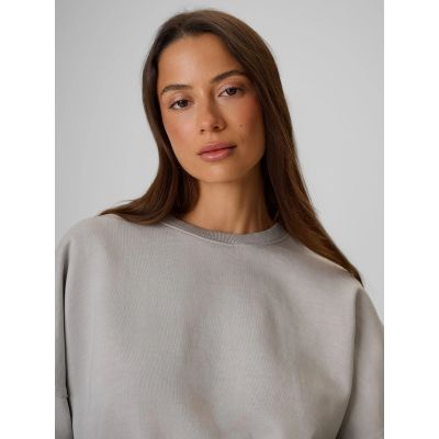 5. Women's loose sweatshirt without hood 4F 4FRSS26TSWSF2991-26S