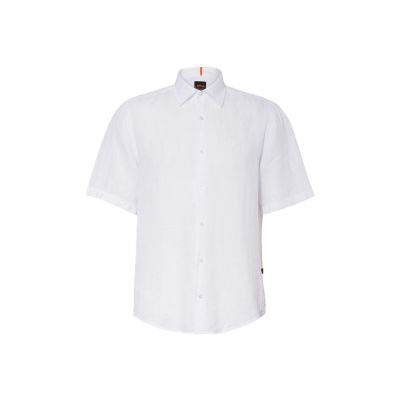 2. BOSS Relegant_6-short_M BIANCO shirt (50537331-100)