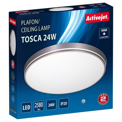 4. Activejet AJE-TOSCA 24W LED ceiling lamp