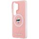 6. Karl Lagerfeld IML Repeated Choupette MagSafe Case for Samsung Galaxy S26 Ultra - Pink
