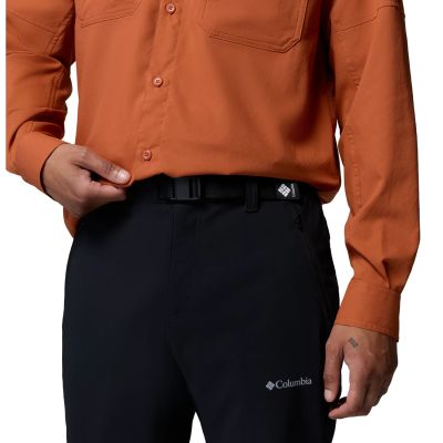 4. Columbia Essential Hike Brushed Back Pant 2172961010 Black 34-32