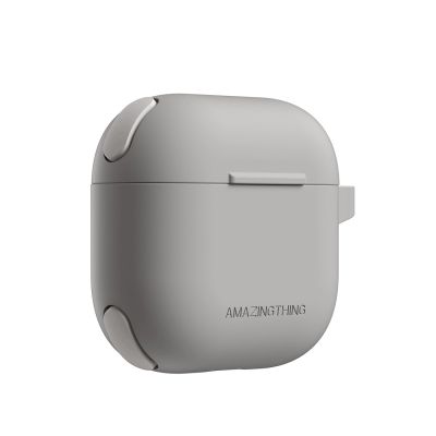 2. AmazingThing Omni Case for AirPods 4 - Gray