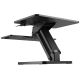 3. Maclean MC-882 Desk Stand for Keyboard, Monitor, or Laptop. For sitting and standing work. Gas spring. Black.
