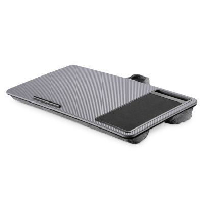 Notebook stand with mouse pad