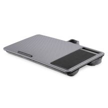 Notebook stand with mouse pad