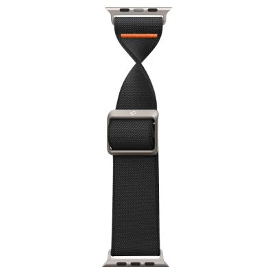 7. Spigen Fit Lite Ultra Strap for Apple Watch 4/5/6/7/8/9/SE/Ultra (42/44/45/49 mm) - Black