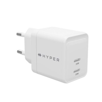 HYPER HJG35EU Mobile Charger Headphones, Headset, Smartphone, Watch White AC Fast Charging Internal