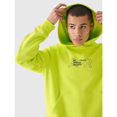 2. Men's sweatshirt with hood, open, 4F 4FRAW24TSWSM1816-45S