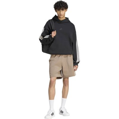 6. Men's adidas Kit 3-Stripes beige shorts KW2382