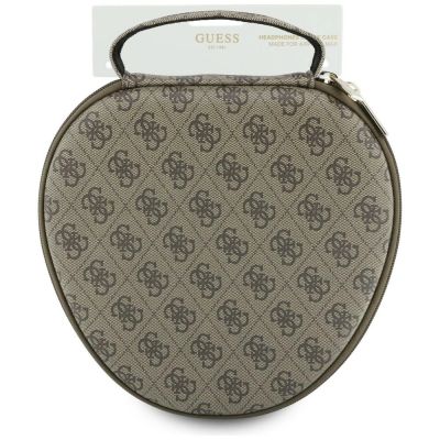 6. Guess Carry Box headphones case - brown