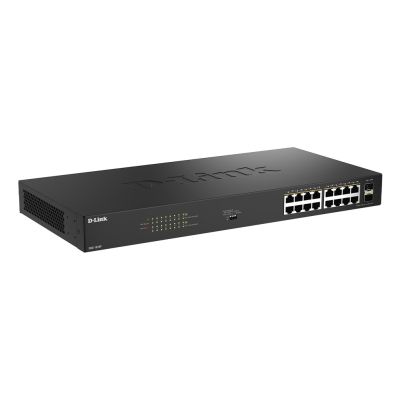 2. D-Link DGS-1018P Unmanaged Gigabit Ethernet (10/100/1000) PoE Support Black