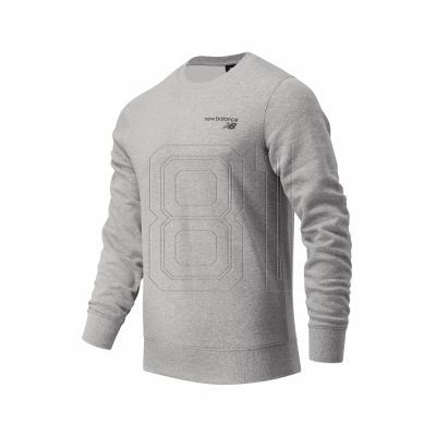 3. New Balance Classic Core Fleece Craw AG M MT03911AG sweatshirt