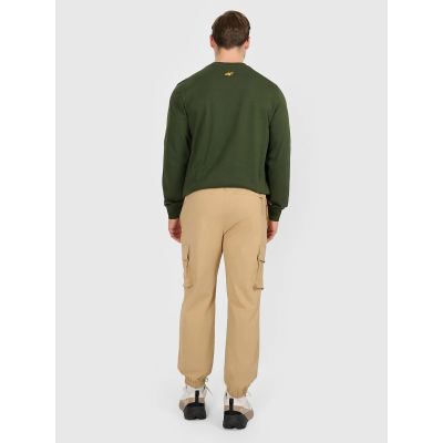 2. Men's casual cargo pants 4F 4FRAW25TTROM1690-83S