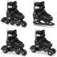 14. Spokey 4in1 4One Jr SPK-944648 roller skates size 39-43