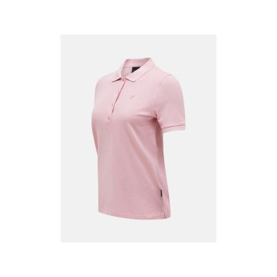 3. PEAK PERFORMANCE Women's Classic Cotton Polo Shirt, Pink