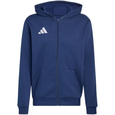 2. adidas Entrada 26 Full Zip Hoody for Kids Navy Blue KH1784