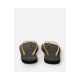 4. RIP CURL Glitter Flip-Flops – black/gold