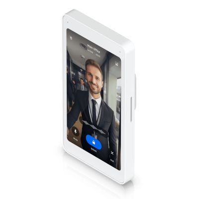9. Ubiquiti UA-Intercom-Viewer UniFi Access 5" touchscreen intercom monitor, PoE powered