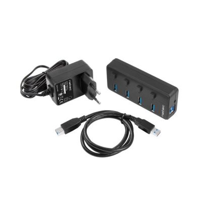 5. Hub NATEC Mantis 2 NHU-1557 (4x USB 3.0; black)
