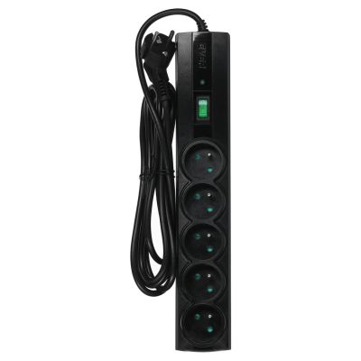 7. Ever Classic surge protector strip 3.0m (5 x UTE; 10 A; black) (T/LZ09-CLA030/0000)