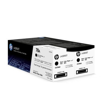 70. TONER HP 78A CE278AD Black DUAL Pack