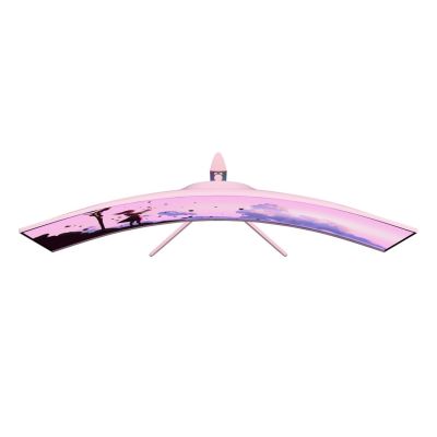 9. Arozzi Nova 49” Curved Computer Monitor 124.5 cm (49") 5120 x 1440 px Dual QHD LED Pink