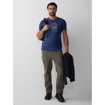 Men's trekking t-shirt made of bamboo fiber 4F 4FRAW26TFTSM2963-32M