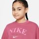 6. Nike Sportswear Trend Flc Crew Jr DV2563 633 sweatshirt