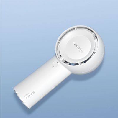 7. Jisulife Handheld Fan Life5 Plus 4000mAh Portable Mini Blower USB Fan - White