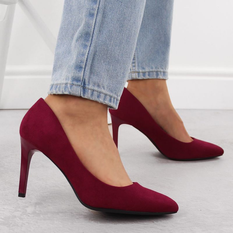9. Sergio Leone 1339 W SK428C Suede Pumps