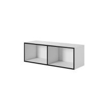 ROCO RO2 112/37/37 white/black bookcase