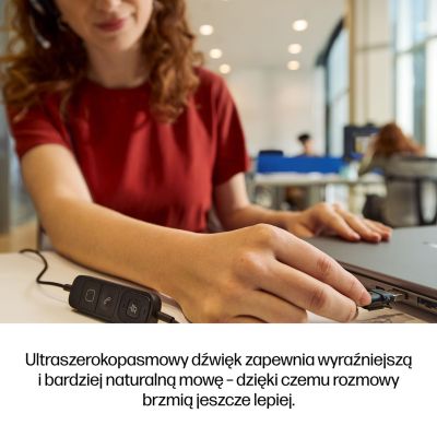 55. HP Poly Mission 625 – Stereo Wired USB Headset (Multi-Pack)