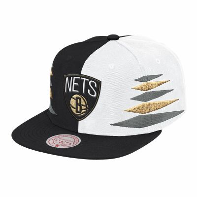 Mitchell & Ness NBA Diamond Cut Brooklyn Nets Cap - HHSS1093-BNEYYPPPBKWH