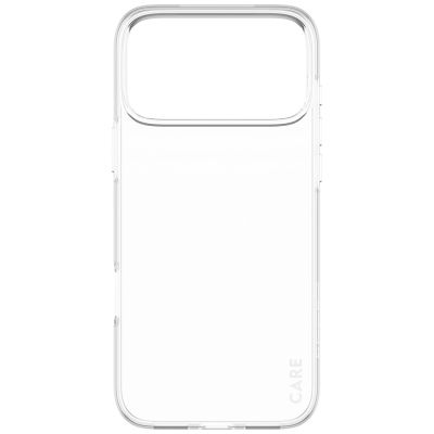 3. CARE by PanzerGlass Fashionable X-Ray Soft Basic Case for iPhone 17 Pro Max - Transparent