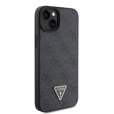 4. Guess GUHCP15MP4TDSCPK iPhone 15 Plus 6.7" black/black hardcase Crossbody 4G Metal Logo