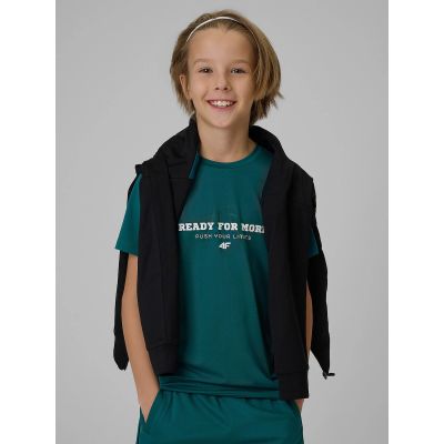 3. Boy's quick-drying sports T-shirt 4F 4FJRSS26TFTSM2390-46S