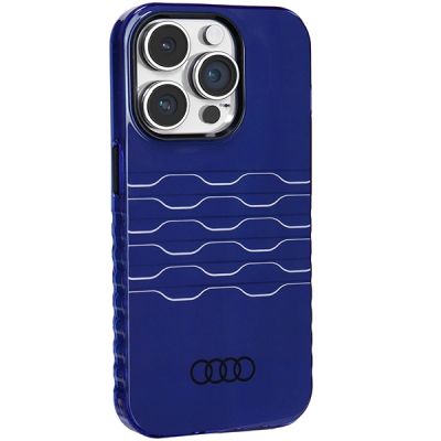 6. Audi IML MagSafe case for iPhone 14 Pro - blue