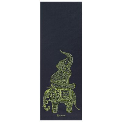 9. Gaiam Tribal Wisdom yoga mat 6 mm 62562