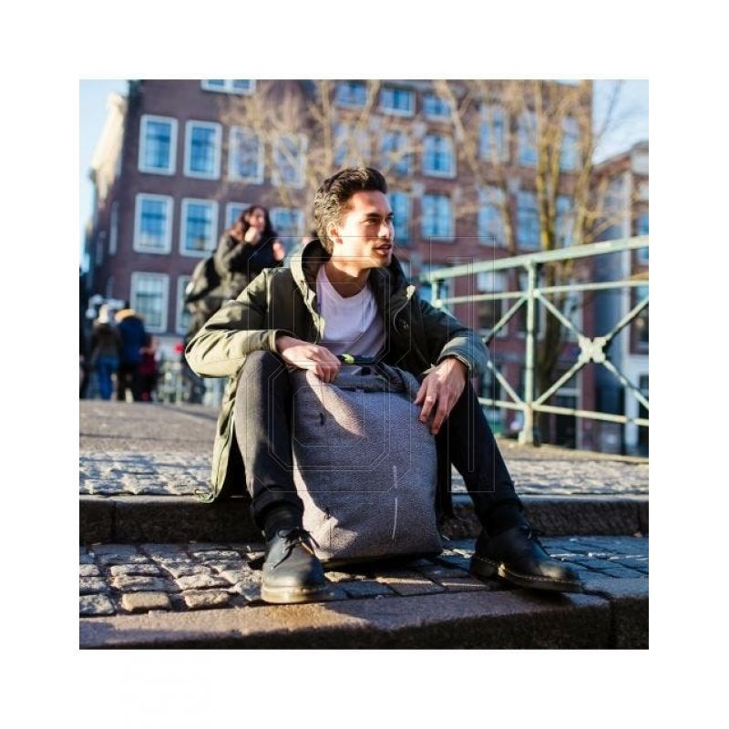 16. XD DESIGN ANTI-THEFT BACKPACK BOBBY URBAN GRAY P/N: P705.642