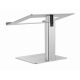 8. GEMBIRD NOTEBOOK STAND WITH HEIGHT ADJUSTMENT 15.6, SILVER