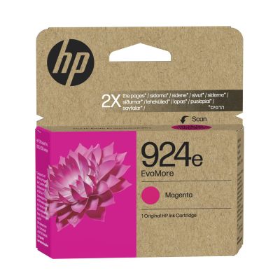 6. HP Original Magenta Ink 924e EvoMore