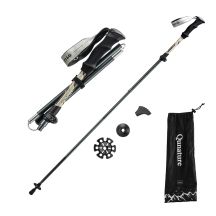 Qunature Nordic Walking Trekking Pole Aluminum 110 - 130 cm 1 pc. - Brown