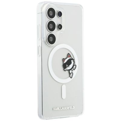 4. Karl Lagerfeld IML Peekaboo Choupette MagSafe case for Samsung Galaxy S26 Ultra - transparent