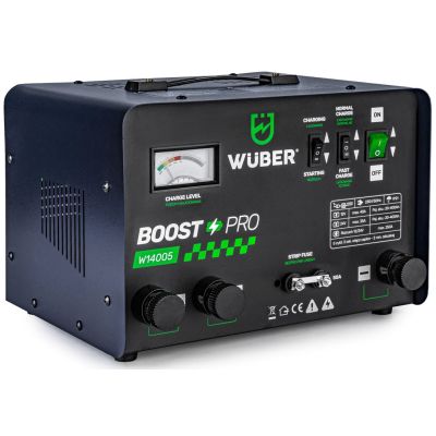 2. Battery Charger with Jump Starter 40 A 12 V/24 V W14005 WUBER