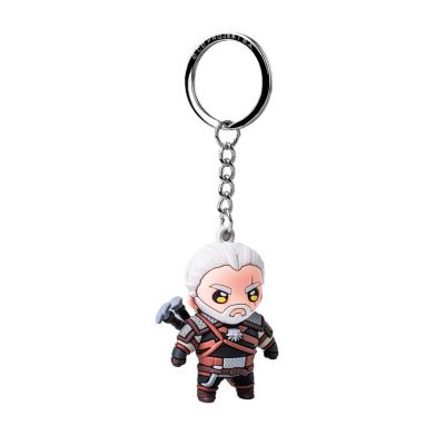 2. 3D Good Loot The Witcher Geralt of Rivia keychain
