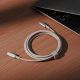 14. Baseus Tungsten Gold USB-C / USB-C cable 100W 1m - gold
