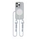 Tech-Protect MagNecklace MagSafe Case with Lanyard for iPhone 16 Pro Max - Gray